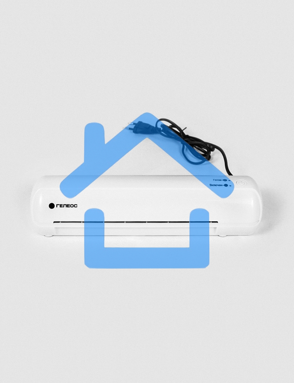 Ламинатор Гелеос ЛМ-А4Мини белый A4 (75-150мкм) 32см/мин (2вал.) лам.фото