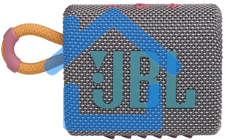 Портативная акустика JBL GO 3, серый