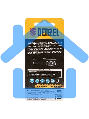 Борфреза по металлу твердосплавная, овальная, тип-E, 8 мм Denzel