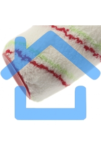 Валик сменный Эмали,180 мм,ворс 12 мм, D 48 мм, D ручки 8 мм,полиамид,полиакрил Сибртех