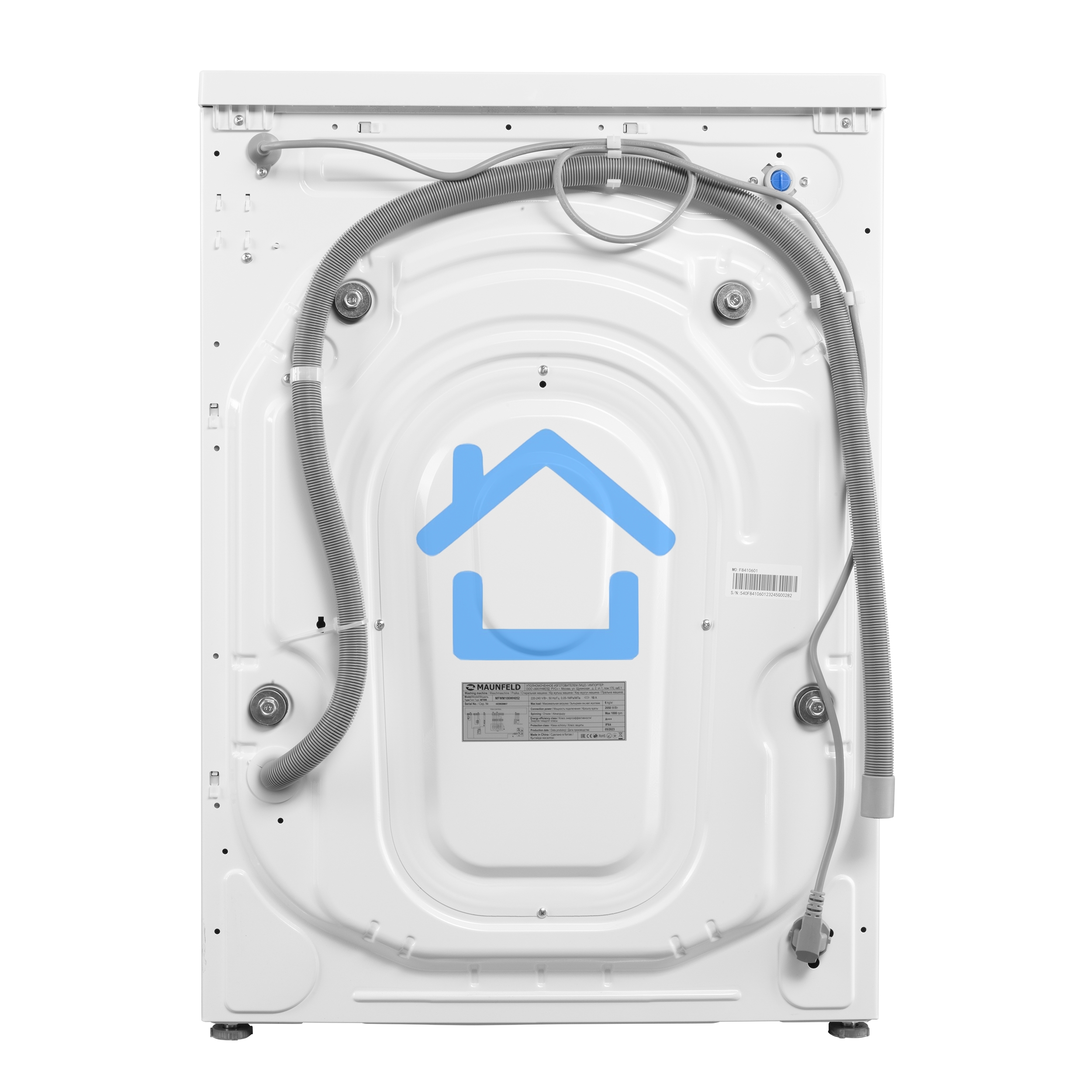 Стиральная машина Maunfeld MFWM106WH052 белый, загрузка фронтальная 6 кг, 1000 об/мин., класс: А+++