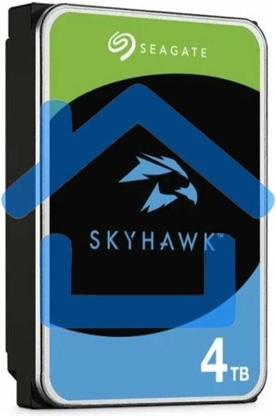 Жесткий диск Seagate 4Tb Skyhawk (ST4000VX016) OEM Serial ATA III, 5400 rpm, 256mb, для видеонаблюдения