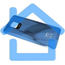 Задняя крышка для Xiaomi Redmi Note 9 Pro синяя