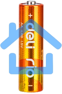 Батарея Deli Rio AA (4шт) спайка