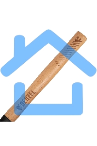 Молоток слесарный Denzel 300 г, кованый квадратный боек, буковая рукоятка