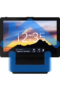 Умная колонка с дисплеем Яндекс Станция Дуо Макс, Zigbee, 60Вт, с голосовым ассистентом Алиса на YaGPT, черный (YNDX-00055BLK)