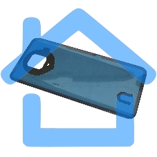 Задняя крышка для Xiaomi Redmi Note 9 Pro синяя