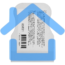 Шпатель, белая резина Сибртех 40 мм Россия