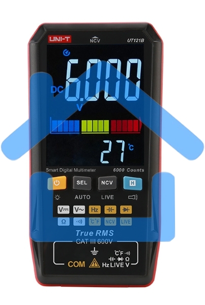 Мультиметр портативный СМАРТ UNI-T UT121B