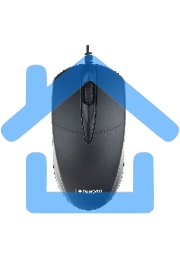 Мышь проводная Гарнизон GM-220 черный, 1000 dpi, USB, кнопки - 3