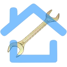 Ключ гаечный рожковый Rexant 24х27 мм, желтый цинк