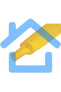 Трубка термоусадочная 30.0/15.0 1м жел. Rexant 23-0002