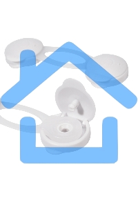 Блокировка для мебели Rexant универсальная (короткая) 2 шт.