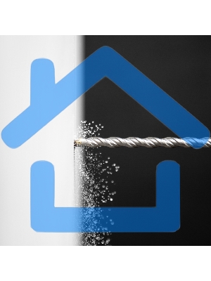 Бур по бетону Denzel двойная спираль, Cobalt W-tip, 10x310 мм, SDS PLUS