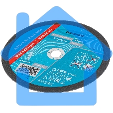 Круг отрезной по металлу, 230 х 1,6 х 22,2 мм, WA46TBF Gross