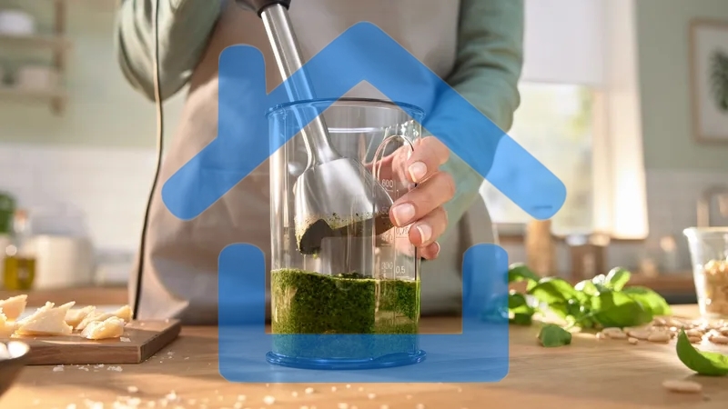 Блендер погружной Bosch MSM4W421 800Вт белый