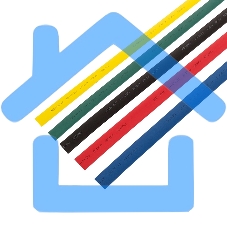 Термоусаживаемые трубки Rexant 12,0/6,0 мм, набор пять цветов, упаковка 50 шт. по 1 м