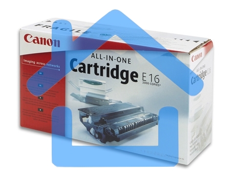 Картридж лазерный Canon Е-16 (1492A003) черный для FC-200/210/220/226/230/310/330/336/530 2000 стр.