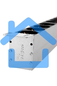 Блок распределения питания Rem R-32-2X(10C13-5C19-A-AM)-1420 верт.размещ. 10xC19 20xC13 базовые 2x16A клеммная колодка