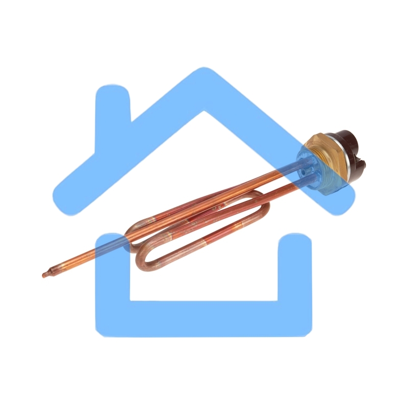 Нагревательный элемент для бойлера, ТЭН, RCT-2500 Вт, фланец М6, 42 мм, с терморегулятором 70 градусов и уплотнительным кольцом