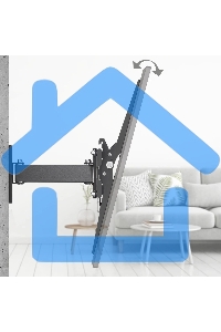 Кронштейн для телевизора Hama 00220832 черный 32