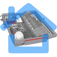 Встраиваемая посудомоечная машина Bosch SPV4HMX55Q, черный, 44.8 см, 10 компл., 45 дБ, класс A+