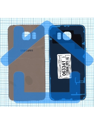 Задняя крышка для Samsung G920F Galaxy S6 золотая