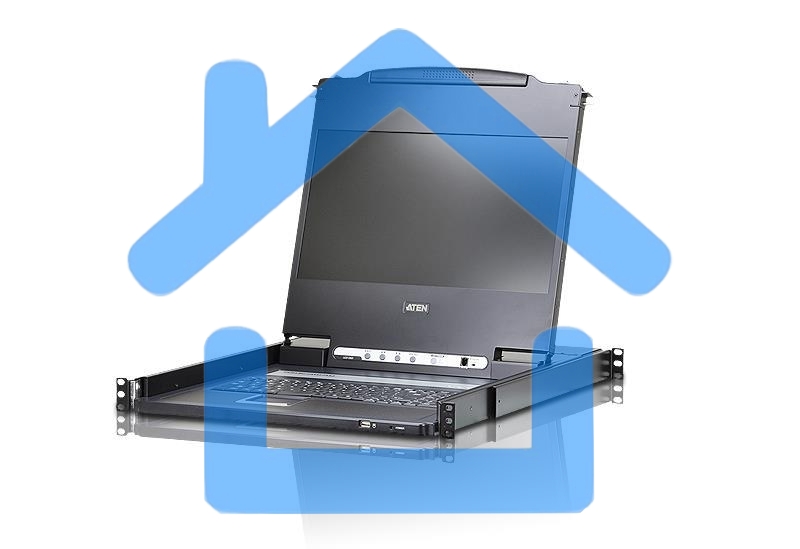 Квм консоль ATEN SINGLE RAIL DVI LCD FULL HD CONSOLE 17INCH