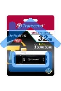 Флешка USB Transcend 32 Gb Jetflash 750 TS32GJF750K USB 3.0 черный