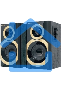 Акустическая система SVEN SPS-619 GOLD акустическая система 2.0, мощность 2х10 Вт(RMS)