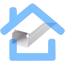 Кабель-канал 40х40 L2000 пластик с двойным замком УралПак КК-19040040-024