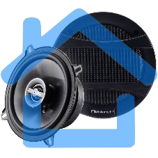 Колонки автомобильные Nakamichi NSE-1358 300Вт 4Ом 13см (5дюйм) (ком.:2кол.) коаксиальные трехполосные