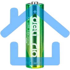 Батарея Deli Rio AA (4шт) спайка