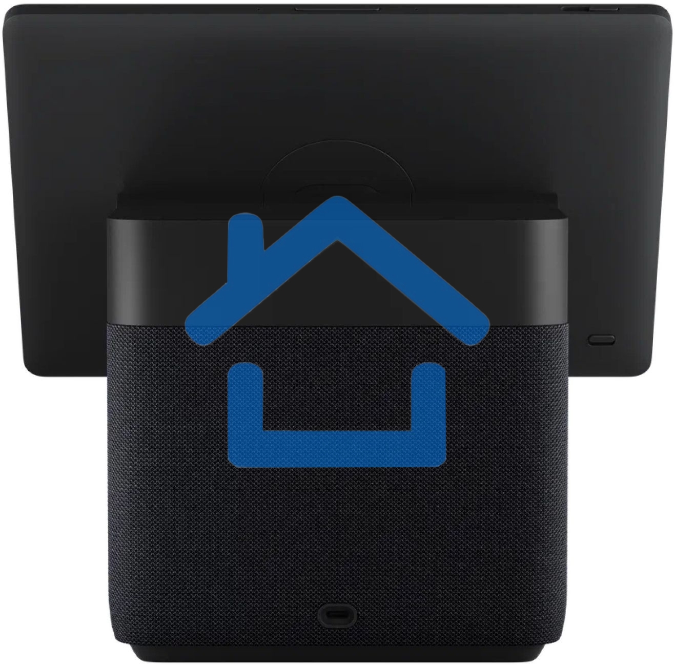 Умная колонка с дисплеем Яндекс Станция Дуо Макс, Zigbee, 60Вт, с голосовым ассистентом Алиса на YaGPT, черный (YNDX-00055BLK)