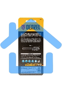 Борфреза по металлу твердосплавная, овальная, тип-E, 12 мм Denzel