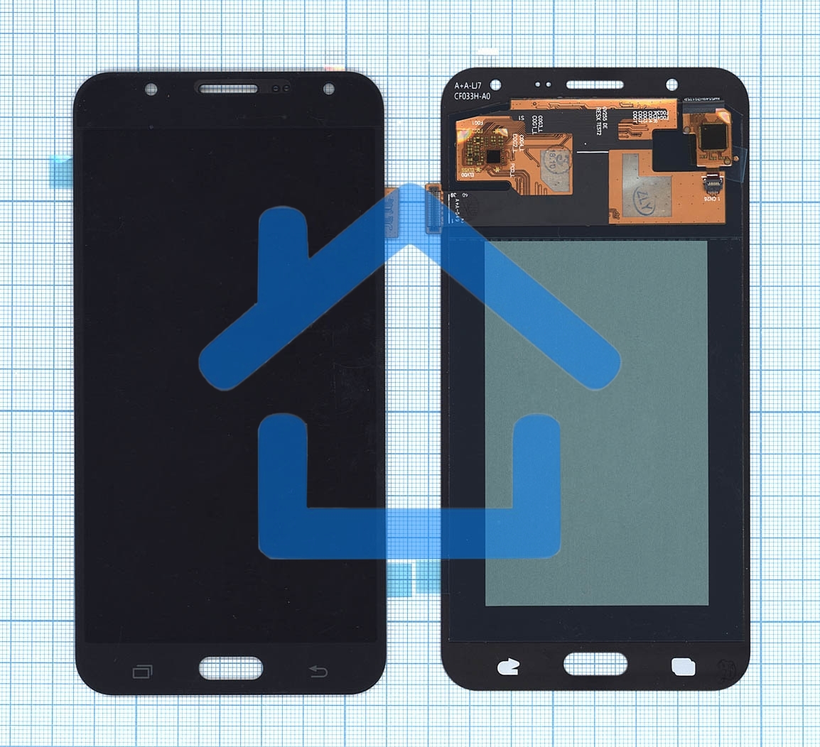Дисплей для Samsung Galaxy J7 SM-J700H (OLED) черный