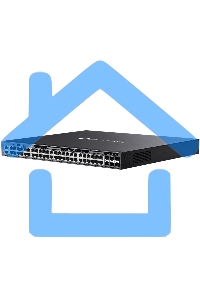 Стекируемый управляемый коммутатор TP-Link SG6654X 3 го уровня Omada с 48 гигабитными портами и 6 портами SFP+