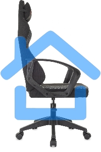 Кресло игровое Zombie Carry черный/серый, крестов. пластик