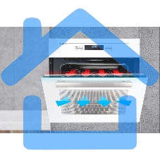 Духовой шкаф электрический Gefest ЭДВ ДА 622-04 БS белый, встраиваемый