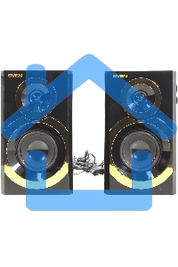 Акустическая система SVEN SPS-619 GOLD акустическая система 2.0, мощность 2х10 Вт(RMS)