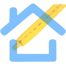 Термоусаживаемая трубка Rexant 15,0/7,5 мм, желтая, упаковка 50 шт. по 1 м