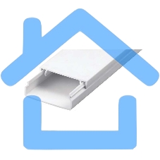 Кабель-канал 40х16 L2000 пластик с двойным замком УралПак КК-19040016-048