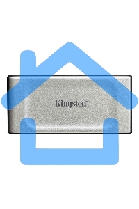 Внешний SSD Kingston XS2000, 2TB, USB 3.2 Gen 2x2 Type-C, R/W 2000/2000, серебристый