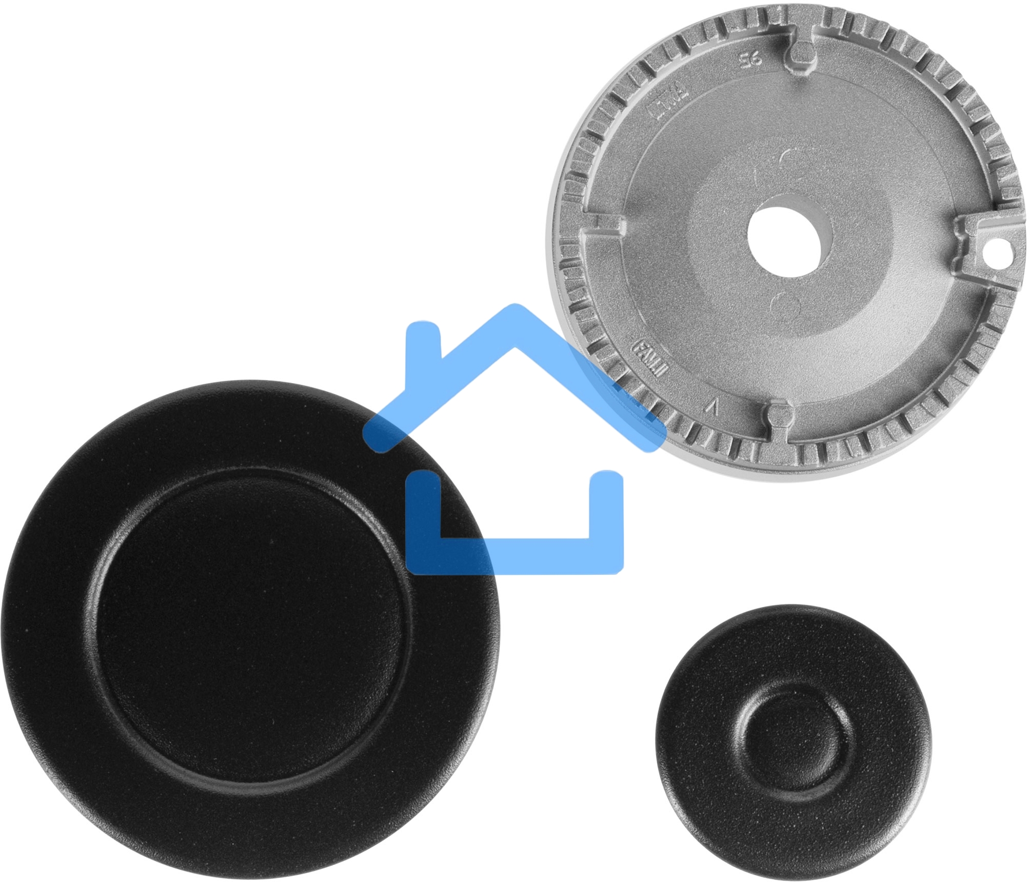 Газовая варочная панель Maunfeld EGHE.43.3STS-EB