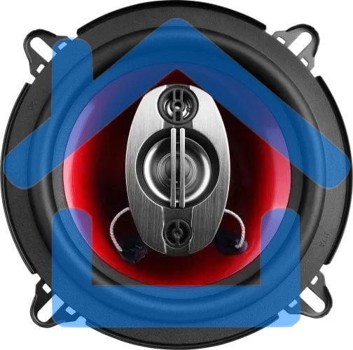 Колонки автомобильные Ural Классик АС-К1347 (без решетки) 120Вт 91дБ 4Ом 13см (5дюйм) (ком.:2кол.) коаксиальные четырехполосные