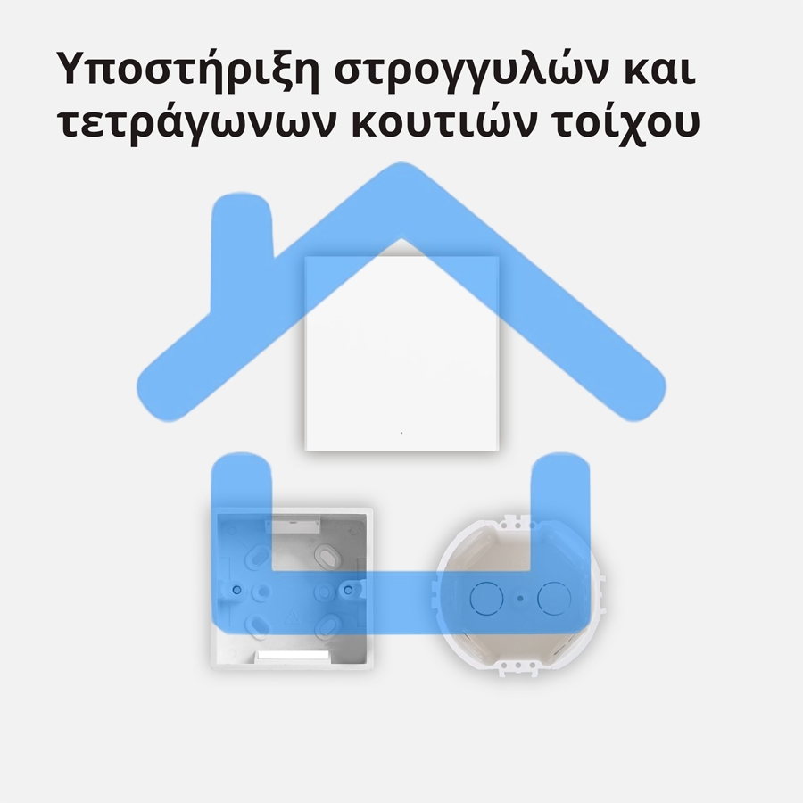 Умный выключатель одноклавишный Aqara Smart Wall Switch H1 (WS-EUK01)