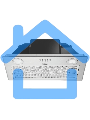 Вытяжка встраиваемая Evelux Margit 60 X серебристый, 53 см, 750 куб. м/ч, 52 дБ