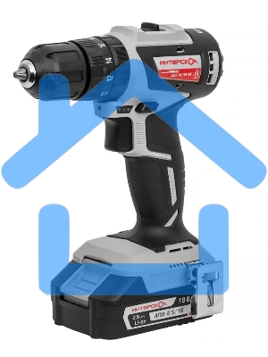 Бесщеточная аккум. дрель-шуруп ИНТЕРСКОЛ ДАУ-10/18В 44 МиниМАКС 769.2.2.45 Li-ion, кейс, 2 аккум., 2,5 А·ч, ЗУ