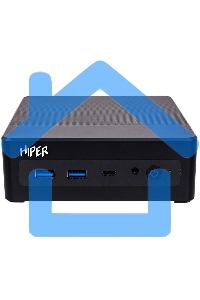 Неттоп HIPER FACTUM FN2 Intel Core i3 1315U(1.2Ghz)/8192Mb/256PCISSDGb/noDVD/BT/WiFi/war 1y/0.4kg/черный/Win11Pro + WiFi 6, BT 5.2,черный, БП 90Вт, VESA крепление