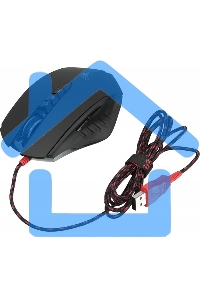 Мышь проводная A4Tech Bloody V8 черный, 3200 dpi, USB, кнопки - 8